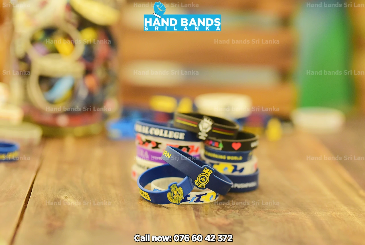 FIGURED silicone identification wristbands design colection for school events in sri Lanka